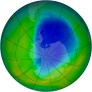 Antarctic Ozone 2011-11-24